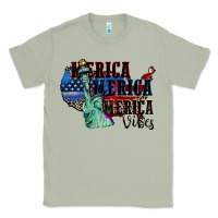 Matcha Merica Merica Merica vibes 4th of july Classic Tee - CowGirlArtShop