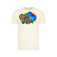Vintage Arctic autism hearts Vintage Tee - Zillion Design Studio
