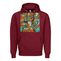 Burgundy western bull skull seamless pattern Zipper Hoodie - HRA Design Shop