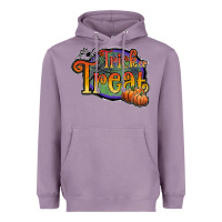 Lavender trick or treat black Heavyweight Hoodie - JahusDesignShop