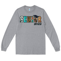 Heather Grey western senior 2022 Long Sleeve Tee - RanaPortraitStore