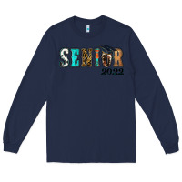 Navy western senior 2022 Long Sleeve Tee - RanaPortraitStore