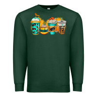 Sports Green ice hockey coffee Premium Sweatshirt - Jasminsmagicworld
