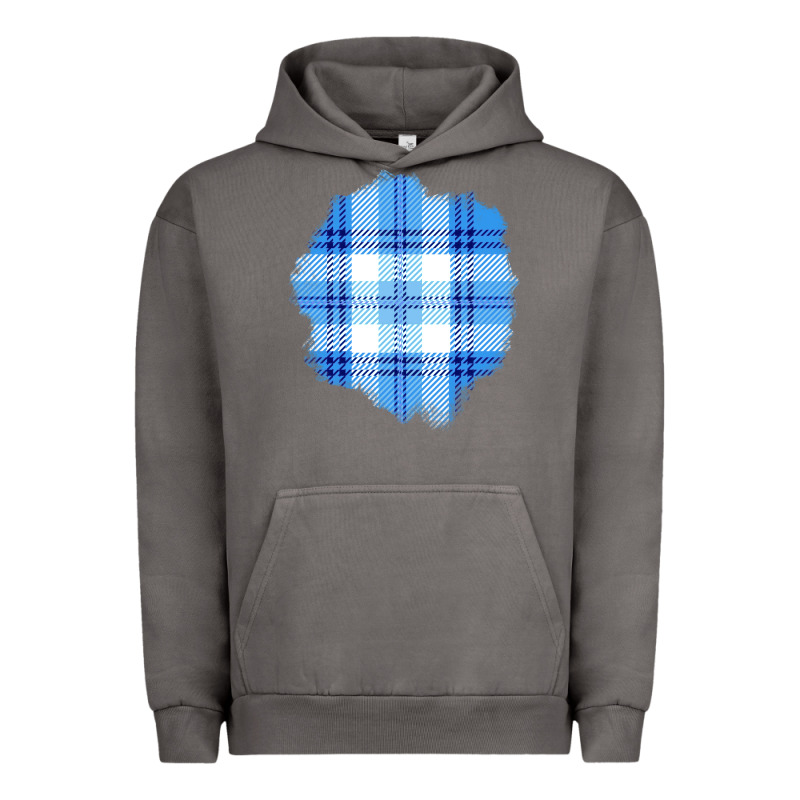 Winter Tartan Patch Urban Hoodie by BundleAndBundleShop | Teevron