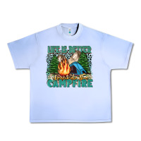 Grape Ice life is better around the campfire Urban Heavy Tee - Zillion Design Studio