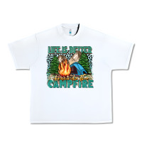 White life is better around the campfire Urban Heavy Tee - Zillion Design Studio