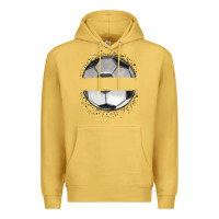 Antique Gold custom soccer Premium Hoodie - MaliasSmallBusiness