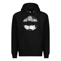 Black custom soccer Premium Hoodie - MaliasSmallBusiness