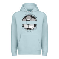 Blue Mist custom soccer Premium Hoodie - MaliasSmallBusiness