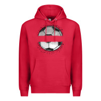 Cardinal custom soccer Premium Hoodie - MaliasSmallBusiness