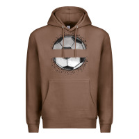 Chestnut custom soccer Premium Hoodie - MaliasSmallBusiness