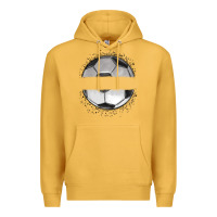 Mustard custom soccer Premium Hoodie - MaliasSmallBusiness