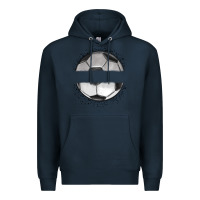 Navy custom soccer Premium Hoodie - MaliasSmallBusiness