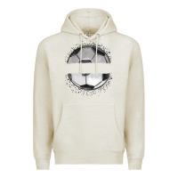 Oatmeal Heather custom soccer Premium Hoodie - MaliasSmallBusiness