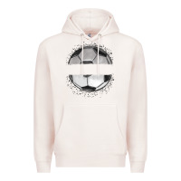Pale Pink custom soccer Premium Hoodie - MaliasSmallBusiness