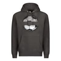 Smoke custom soccer Premium Hoodie - MaliasSmallBusiness