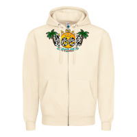 Sandshell beer sunshine Zipper Hoodie - CowhideDigitalArt