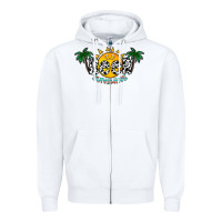 White beer sunshine Zipper Hoodie - CowhideDigitalArt