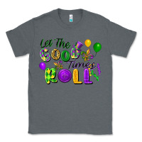 Charcoal Heather let the good times roll Classic Tee - FaDigitalArtStudio