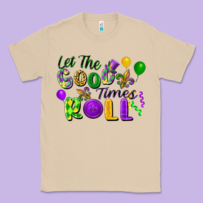 Let The Good Times Roll Classic Tee Designed By Fadigitalartstudio