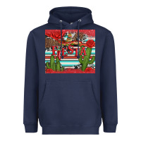 Navy fiesta with pepper Heavyweight Hoodie - Artiststas