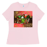 Bubblegum Pink cna christmas Ladies Tee - AdoDesignShop