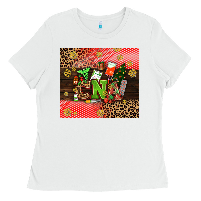 Cna Christmas Ladies Tee by AdoDesignShop | Teevron