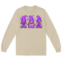 Mushroom Domestic Violence Warrior Gnomes Long Sleeve Tee - texasbilliewilder