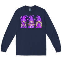 Navy Domestic Violence Warrior Gnomes Long Sleeve Tee - texasbilliewilder