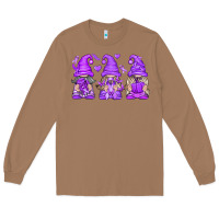 Toasted Coconut Domestic Violence Warrior Gnomes Long Sleeve Tee - texasbilliewilder