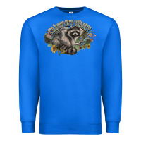 True Royal classy but trashy racoon Premium Sweatshirt - NancyCooperArtShop