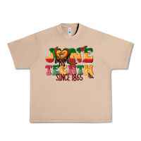 Burro juneteenth since 1865 with heart Urban Heavy Tee - texasbilliewilder