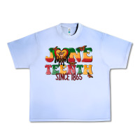 Grape Ice juneteenth since 1865 with heart Urban Heavy Tee - texasbilliewilder