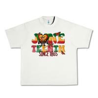 Pistachio juneteenth since 1865 with heart Urban Heavy Tee - texasbilliewilder