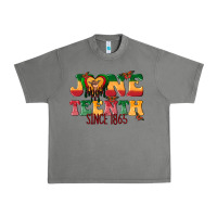 Tornado juneteenth since 1865 with heart Urban Heavy Tee - texasbilliewilder