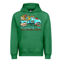 Emerald Teacher Life With Truck Urban Hoodie - BundleAndBundleShop