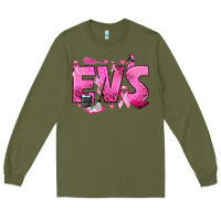 Army Green Environmental Services Breast Cancer Long Sleeve Tee - texasbilliewilder