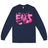 Navy Environmental Services Breast Cancer Long Sleeve Tee - texasbilliewilder