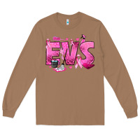 Toasted Coconut Environmental Services Breast Cancer Long Sleeve Tee - texasbilliewilder