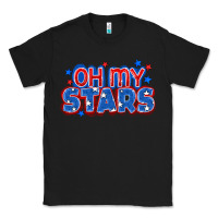 Black Oh my stars 4th of july Classic Tee - CowGirlArtShop