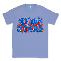 Colony Blue Oh my stars 4th of july Classic Tee - CowGirlArtShop