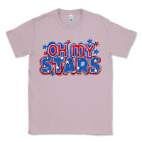 Lilac Oh my stars 4th of july Classic Tee - CowGirlArtShop