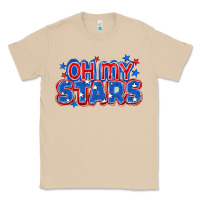Mushroom Oh my stars 4th of july Classic Tee - CowGirlArtShop