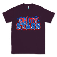 Plum Oh my stars 4th of july Classic Tee - CowGirlArtShop