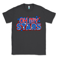 Smoke Oh my stars 4th of july Classic Tee - CowGirlArtShop