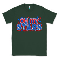 Sports Green Oh my stars 4th of july Classic Tee - CowGirlArtShop