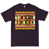 Plum i am black every month Premium Tee - Artiststas