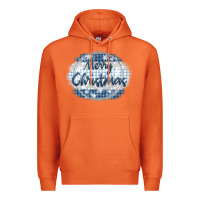 Carrot merry christmas blue Premium Hoodie - MaliasSmallBusiness
