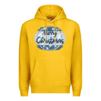 Lemon merry christmas blue Premium Hoodie - MaliasSmallBusiness