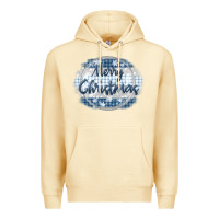 Pina Colada merry christmas blue Premium Hoodie - MaliasSmallBusiness